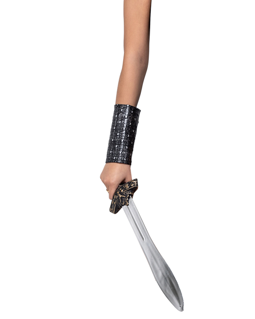 Warrior arm cuffs for gladiator costume